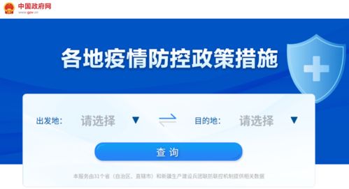 一键查询各地疫情防控政策措施，信息技术咨询服务助力精准防疫
